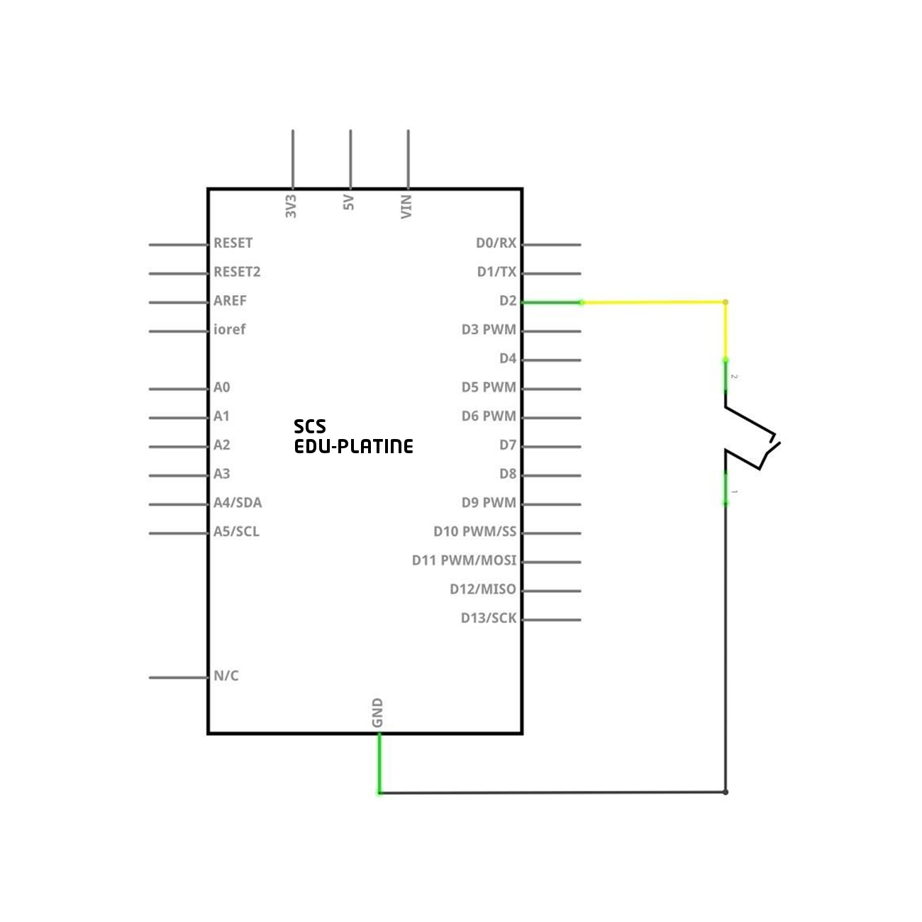 Verbindungsschema Neigungssensor